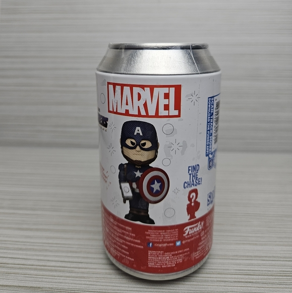 Funko SODA Captain America Mjölnir Avengers End Game Vinyl Figure - Picture 2 of 2